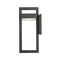 Z-Lite Luttrel 1 Light Outdoor Wall Sconce, Black & Frosted 566B-BK-LED - alternate 2
